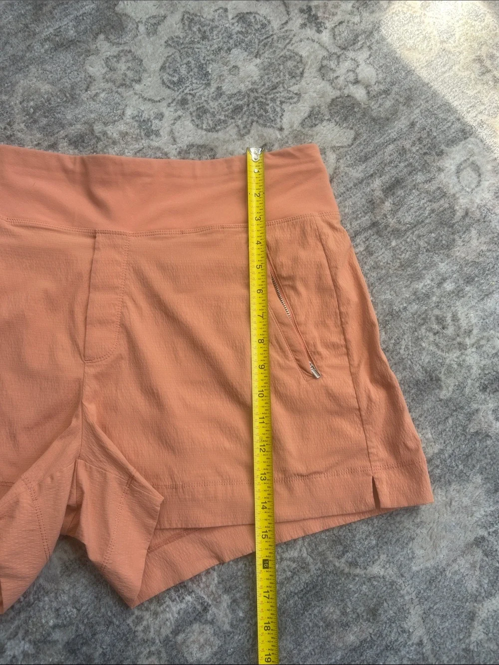 Athleta Trekkie North Short In Orange Size 16 - Picture 7 of 8